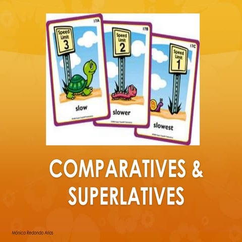 Comparatives & superlatives 