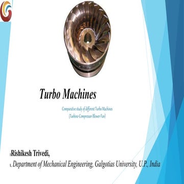 Unit 1-2 Impact of Jet diagram Turbo Machines | PPT