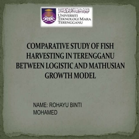Comparative study of fish harvesting