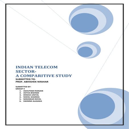 Comparative study of telecom sector