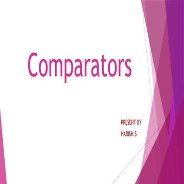 comparators ppt 1.pptx [ mechanical engineering]
