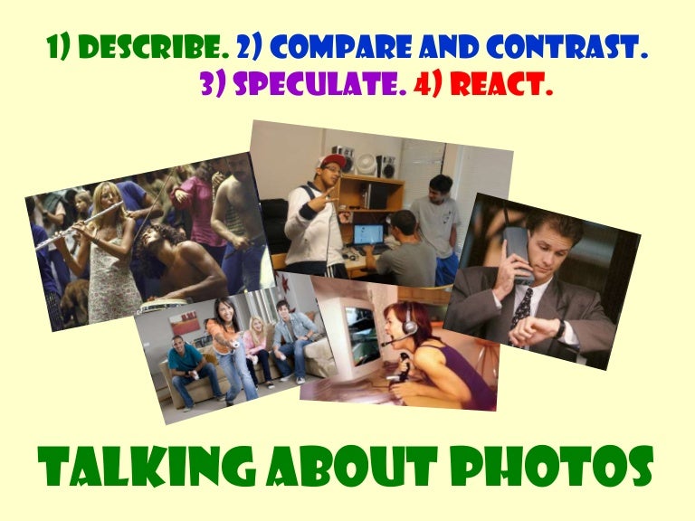 comparing and contrasting photos comparing pictures