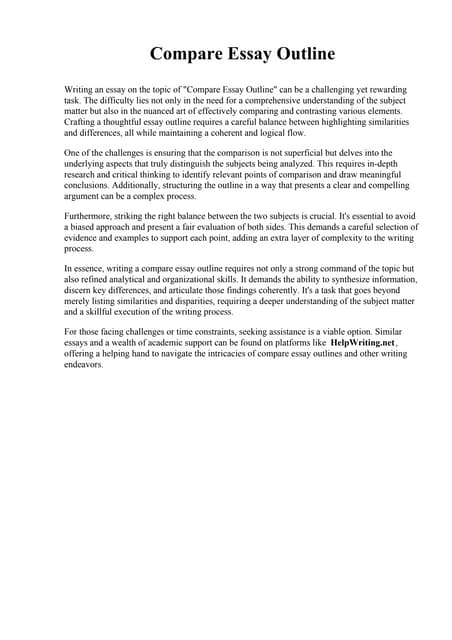 Compare And Contrast Essay Point By Point.pdf