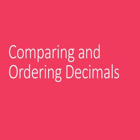 Comparing and ordering_decimals_power_point
