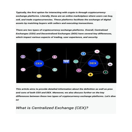 Comparing CEX and DEX_ Which Exchange Type is Right for You_.pdf