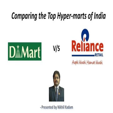 Comparing the top hyper marts of india | PPTX