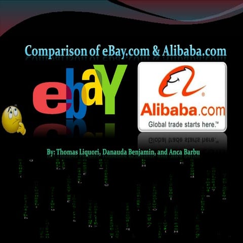 Comparison of eBay and Alibaba.com