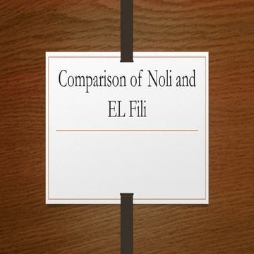 Comparison-of-Noli Me Tangere-and-EL-Fili.pptx