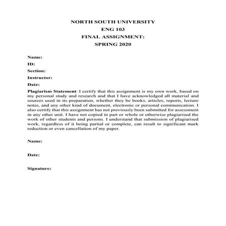 Comparison and contrast on studying at north south university campus and studying at home