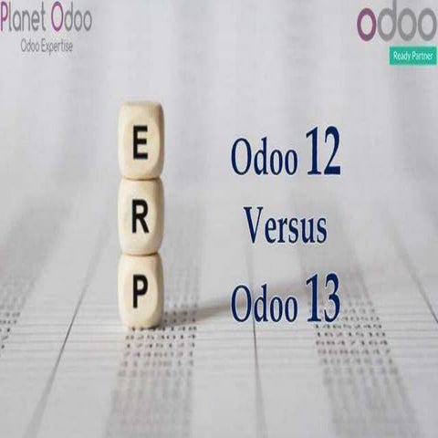 Comparison between odoo 12 and odoo 13