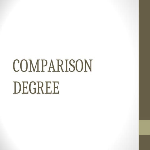 POSIITIVE, COMPARATIVE AND SUPERLATIVE DEGREE.ppt