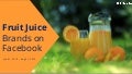 Comparison of Juicy Juice, Minute Maid, Florida's Natural, Tropicana and Other Top Juice Brands on Facebook