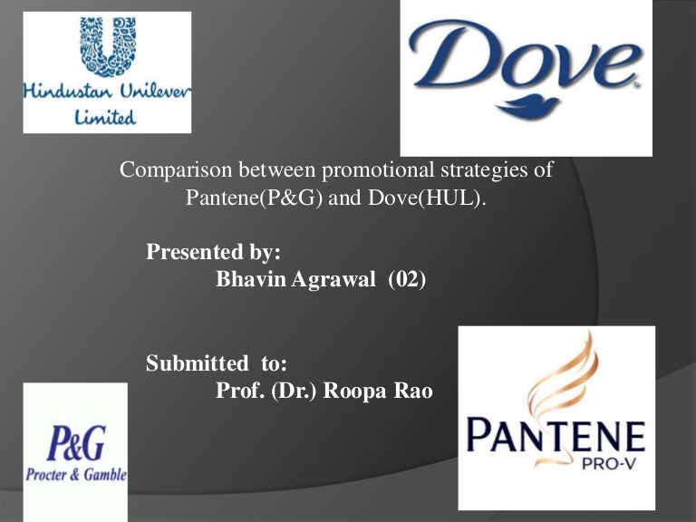 Comparison Of Marketing And Promotionsl Strategy Between Dove And Pan