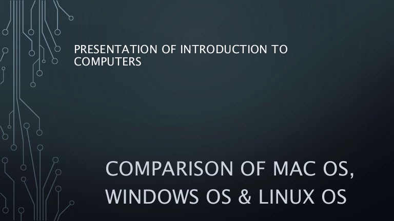 compare os x to linux similarities compare os x to linux similarities