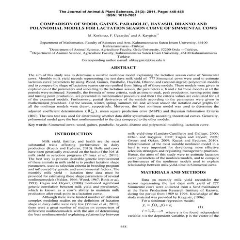 Comparison of wood, gaines,