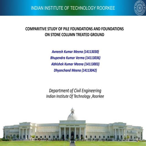 Comparitive study-of-pile-foundations-with-foundations-on-stone-column-treated-ground