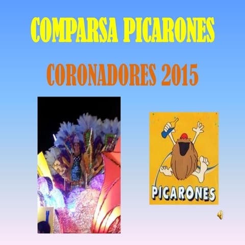 Comparsa picarones 2015 ok