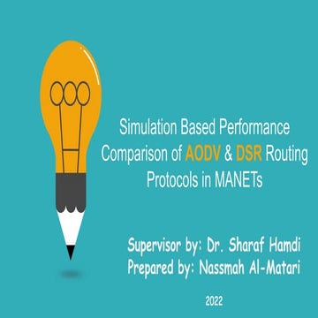 Comparsion between AODV & DSR in MANET.pptx