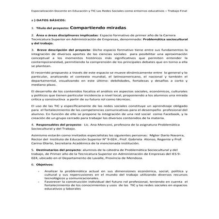 Compartiendo miradas