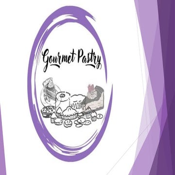 Gourmet pastry