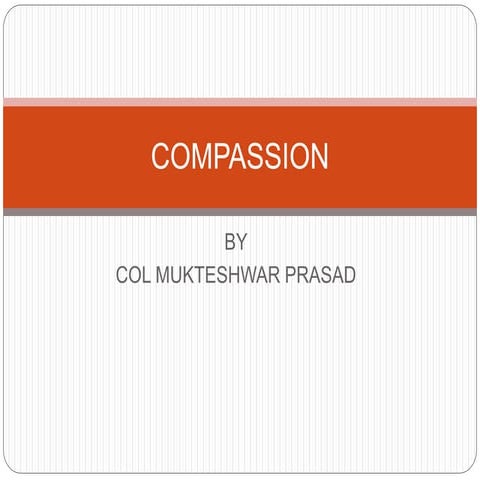 Compassion lesson #1 | PPTX
