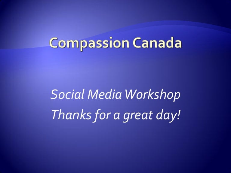 Compassion Canada pictures