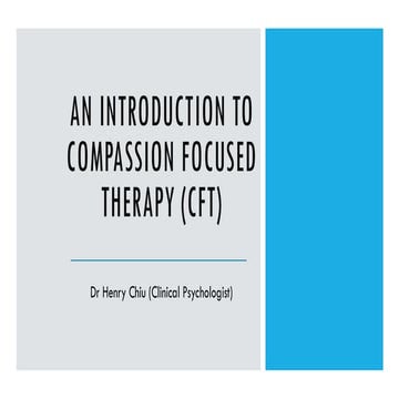 Compassion focused therapy | PPTX
