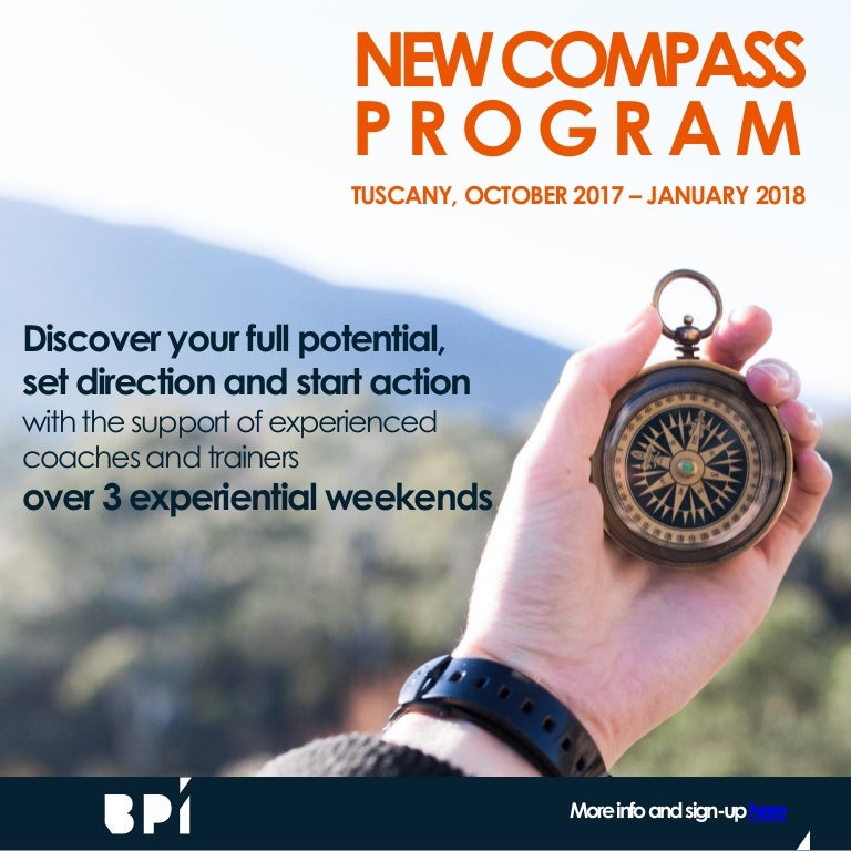 NEW COMPASS PROGRAM leaflet