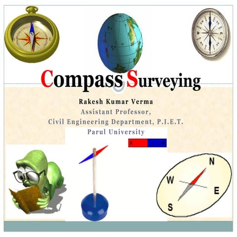 Compass surveying