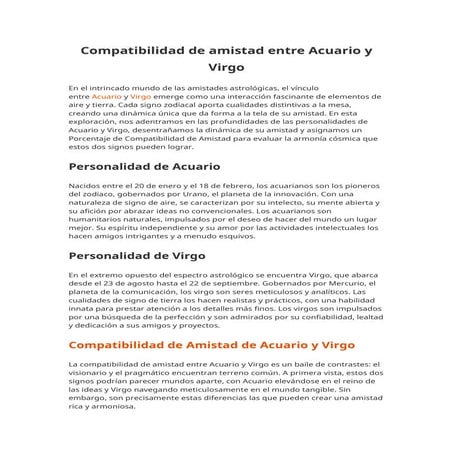 Compatibilidad de amistad entre el hombre Virgo y la mujer Acuario..docx