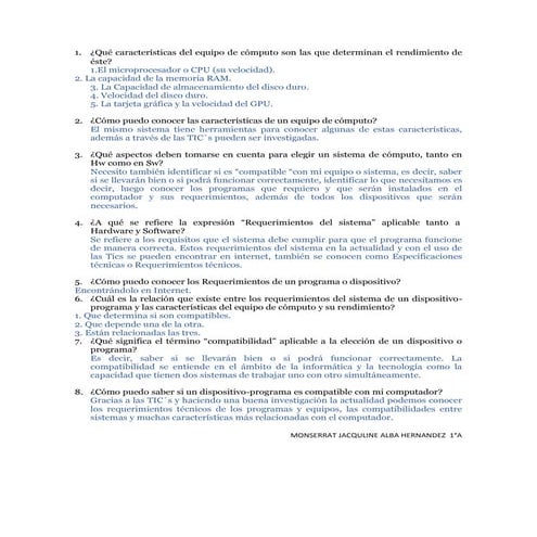 Compatibilidad de rendimiento 