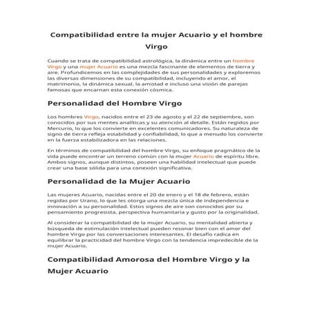 Compatibilidad entre la mujer Acuario y el hombre Virgo.docx