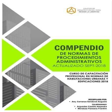 DE NORMAS DE PROCEDIMIENTOS ADMINISTRATIVOS ACTUALIZADO SEPT-2018
