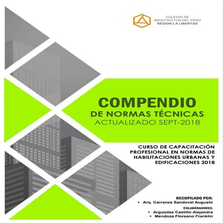 COMPENDIO DE NORMAS TÉCNICAS ACTUALIZADO SEPT-2018