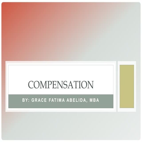 Compensation