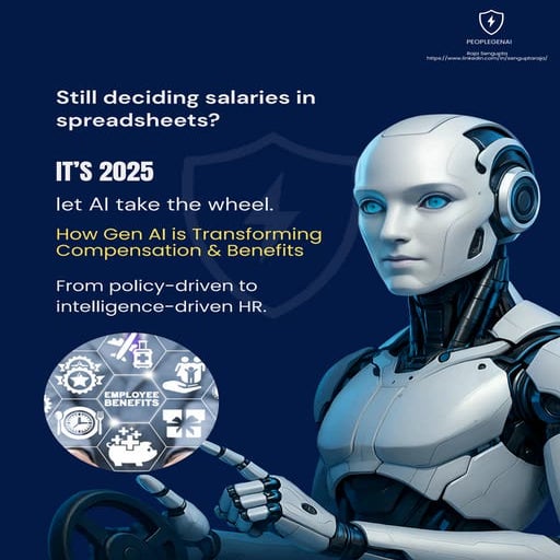 Total Rewards aided by Agent based Gen AI is quietly undergoing one of the most transformational shifts in HR.