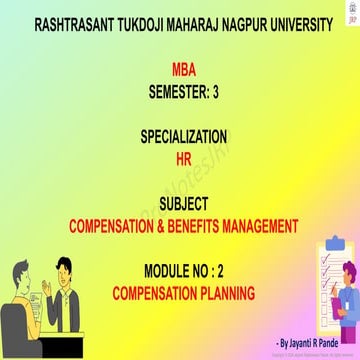 Compensation & Benefits Management Module 2.pdf