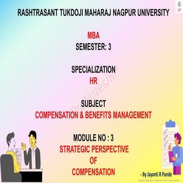 Compensation & Benefits Management Module 3.pdf