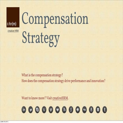 Compensation Strategy