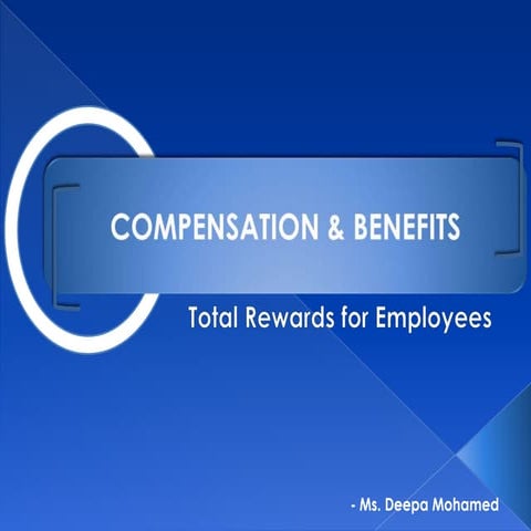 NHRDN Learning Centre Workshop on Compensation 