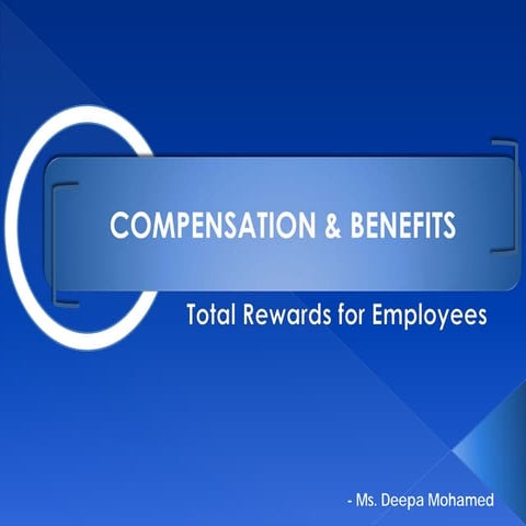Compensation Workshop
