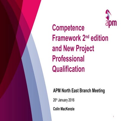 Competence framework 2nd edition and new project professional qualification, ...