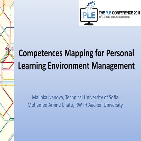 Competences Mapping for PLEs
