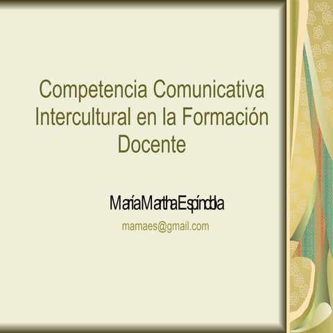 Competencia Comunicativa Intercultural En La Form Doc