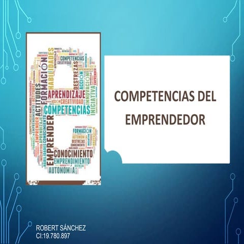 Competencia de un Emprendedor