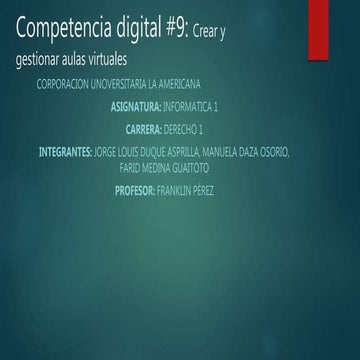 Aula virtual | PPTX