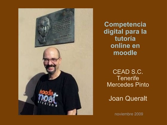 Competencia digital para la tutoría online en moodle