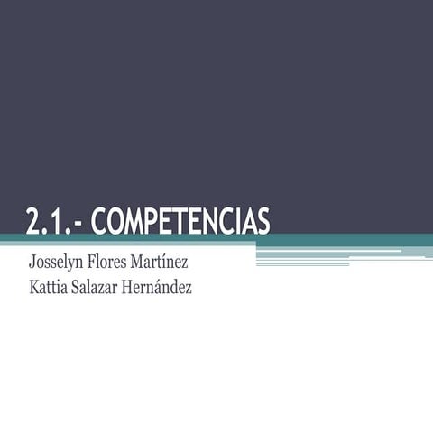 Competencias