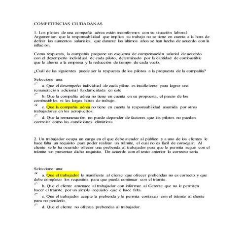 Competencias ciudadanas