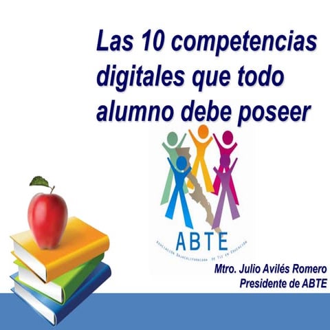 Competencias digitales del alumno